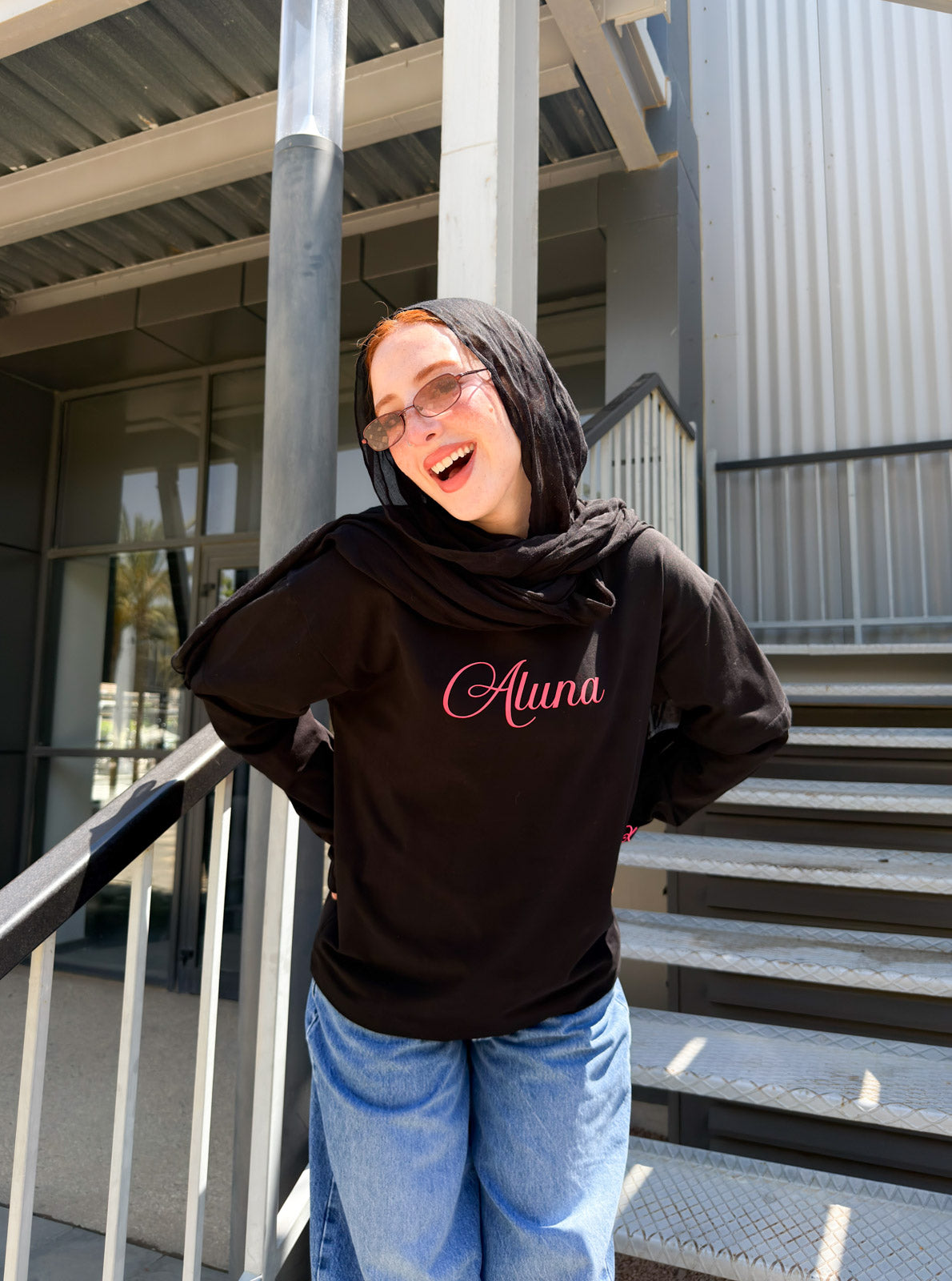Aluna Confidence Sweatshirt – Black